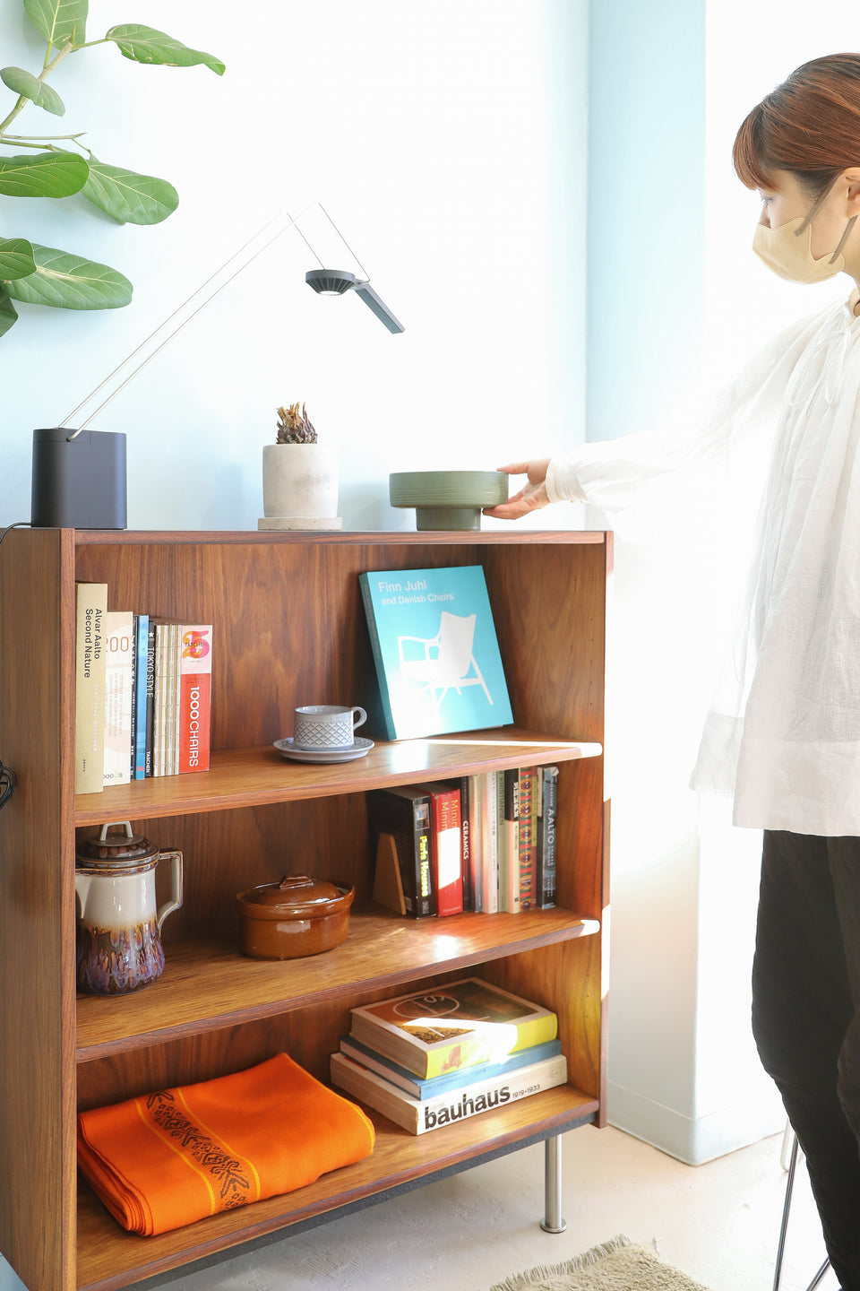 Danish Vintage Mahogany Bookcase/デンマークヴィンテージ マホガニー材 本棚 ブックケース 北欧家具