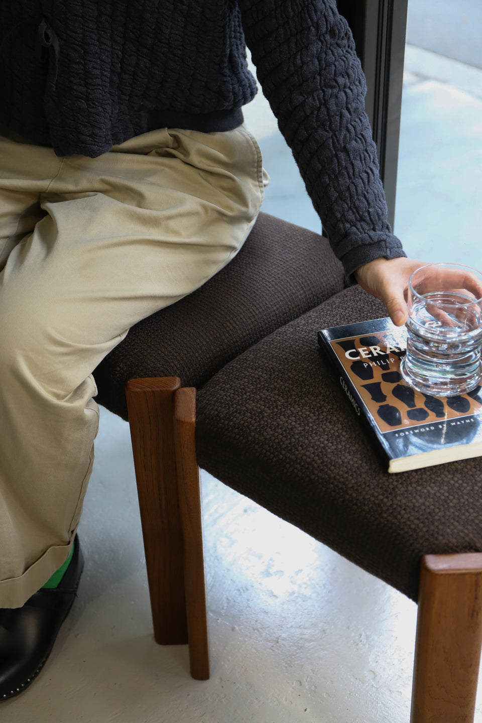 Japanese Vintage Teakwood Stool/ジャパンヴィンテージ スツール チーク材 椅子 モダン