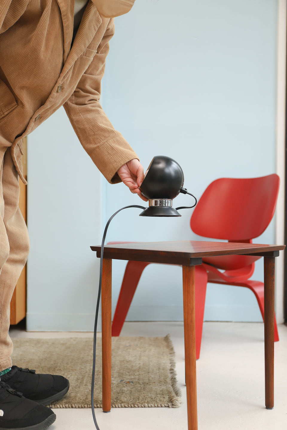 Danish Vintage Abo Randers Magnet Ball Lamp/デンマークヴィンテージ アボランダース ボールランプ ウォールランプ 間接照明 北欧インテリア