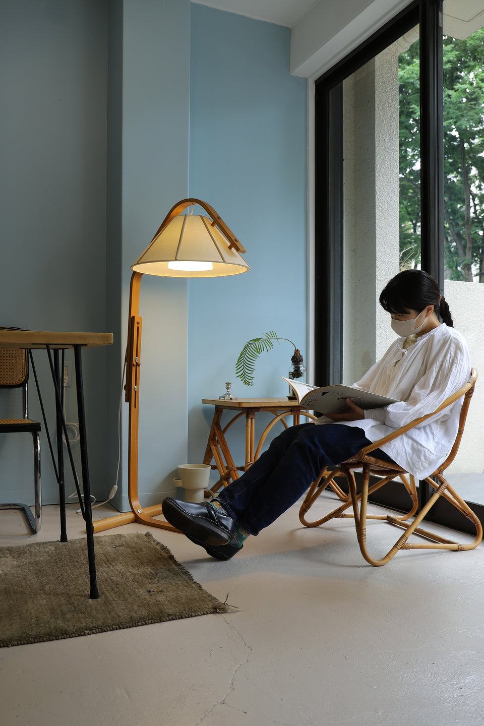 Aneta Floor Lamp Swedish Vintage/スウェーデンヴィンテージ アネタ フロアランプ 間接照明 北欧インテリア
