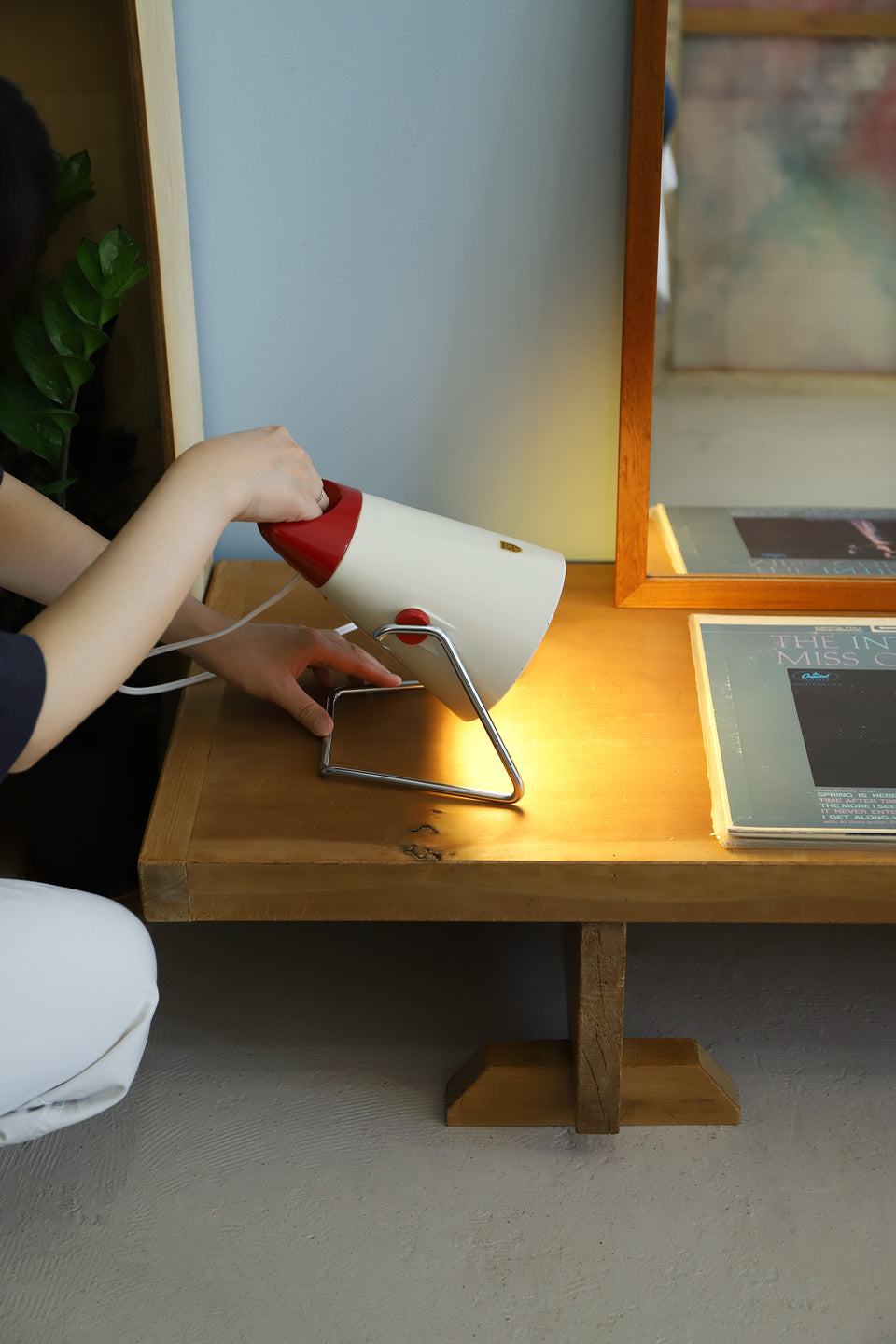 PHILIPS Table Lamp Infraphil HP3609/フィリップス ヴィンテージランプ 間接照明 ミッドセンチュリー