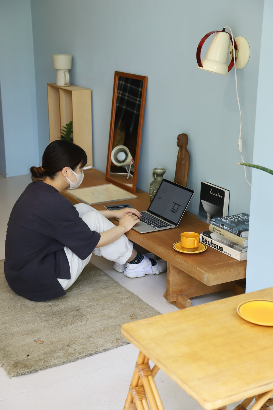 Japanese Vintage Cutting Low Table Board/ジャパンヴィンテージ 裁ち台 ローボード 古道具
