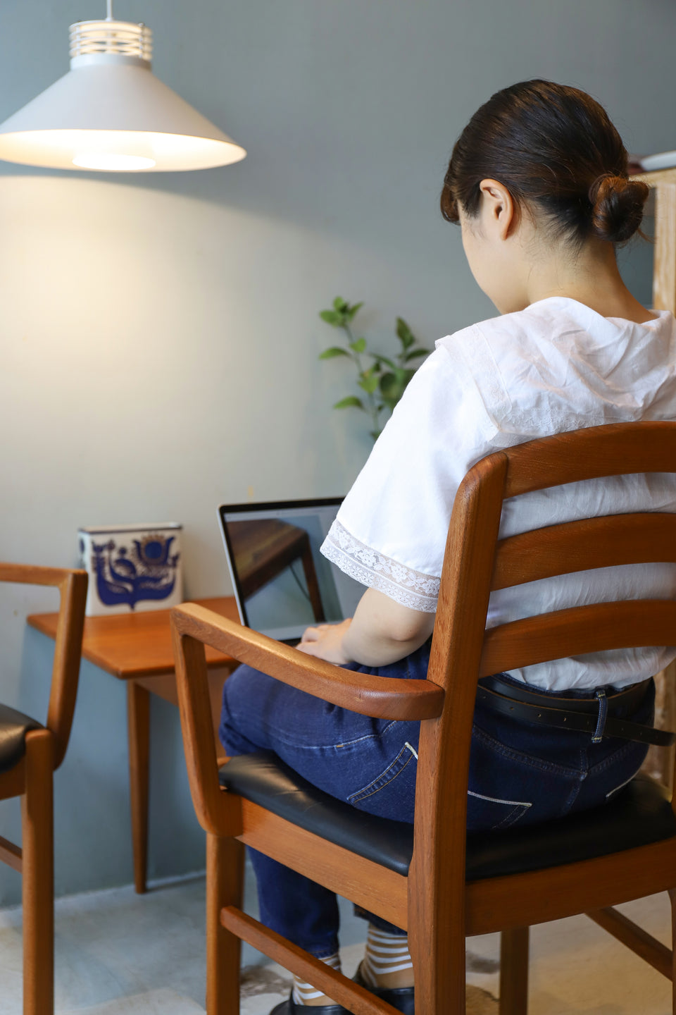 Danish Vintage Teakwood Arm Chair/デンマークヴィンテージ アームチェア チーク材