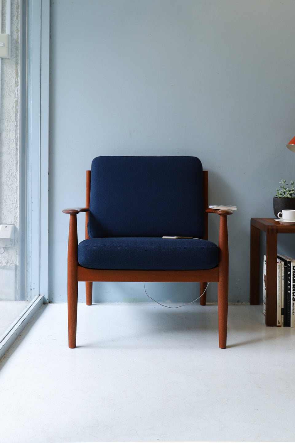 France & Søn Easy Chair Grete Jalk model 118/フランス&サン イージーチェア グレーテ・ヤルク デンマーク 北欧ヴィンテージ 1Pソファ