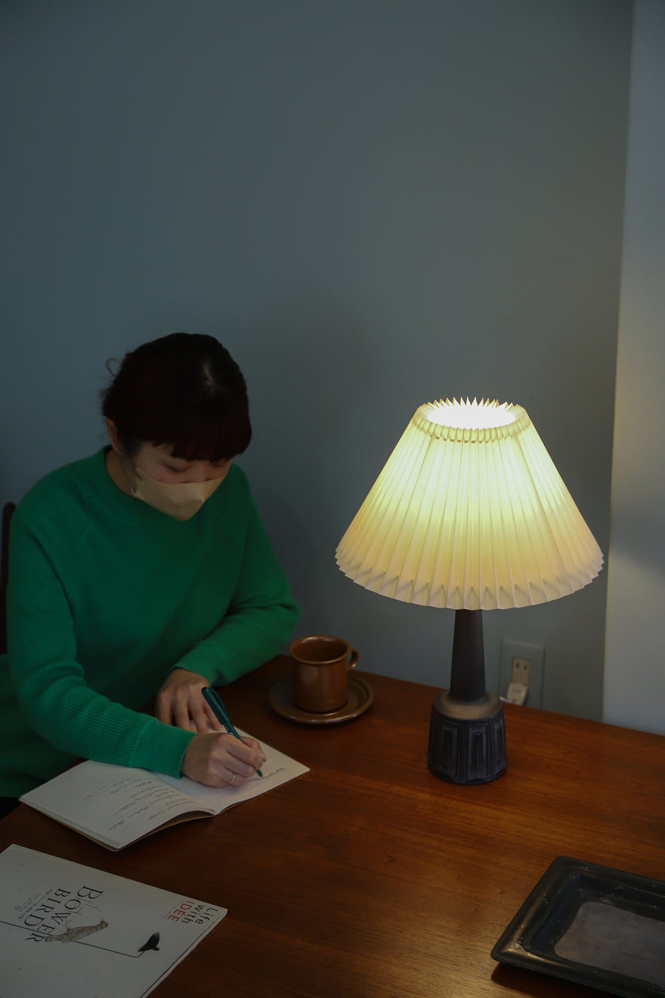 Helge Østerberg Table Lamp Danish Vintage/デンマークヴィンテージ ヘルゲ・オスターバーグ テーブルランプ 間接照明 北欧インテリア