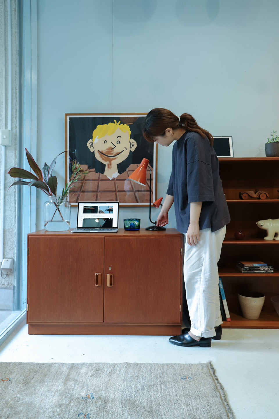 Børge Mogensen Book Case Cabinet Søborg Møbler/ボーエ・モーエンセン ブックケース キャビネット ソボーモブラー デンマーク 北欧ヴィンテージ 収納家具