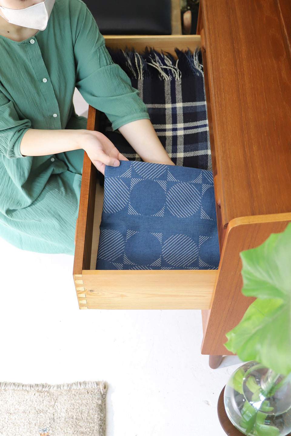 Danish Vintage Teak Writing Bureau Dresser/デンマークヴィンテージ ライティングビューロー ドレッサー 北欧家具