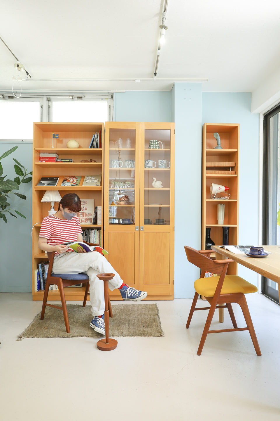 Karl Andersson & Söner KA72 Glass Cabinet Bookcase/カールアンダーソン&ソナー ガラスキャビネット ブックケース 収納家具