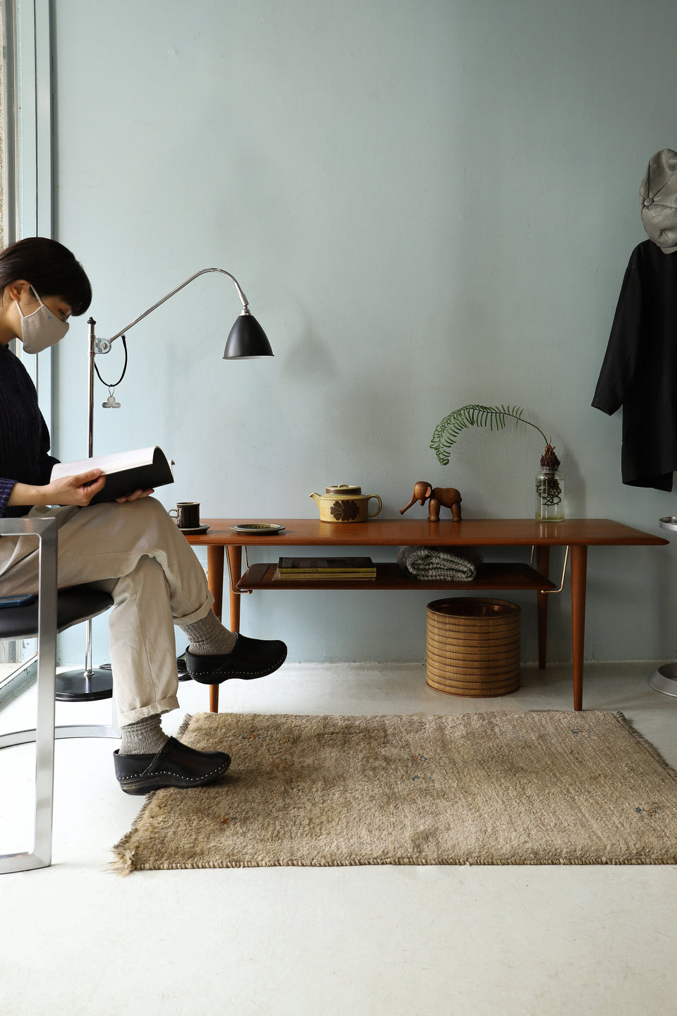 France&Son Coffee Table Peter Hvidt & Orla Molgaard-Nielsen/フランス&サン コーヒーテーブル チーク材 デンマークヴィンテージ