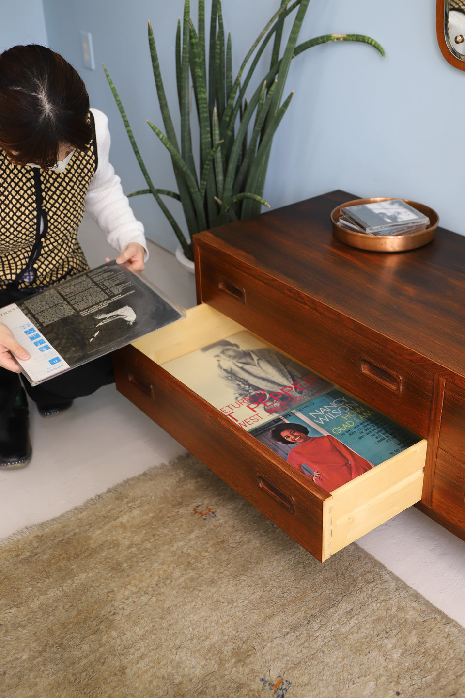Danish Vintage Hundevad&Co. Rosewood Side Board/デンマークヴィンテージサイドボード ローボード ローズウッド 収納 北欧家具