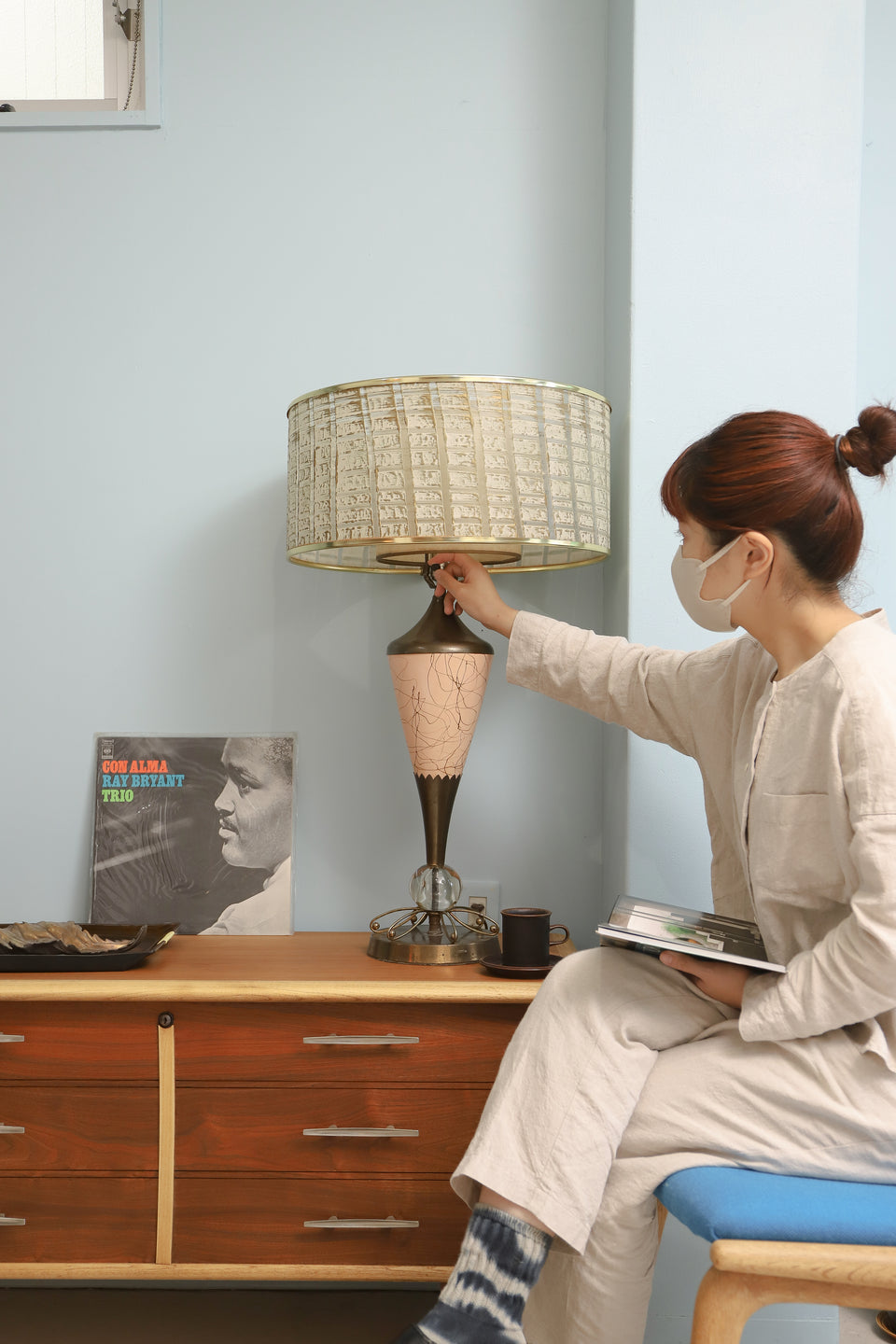 US Midcentury Vintage Table Lamp/アメリカヴィンテージ テーブルランプ 間接照明 ミッドセンチュリー 1950年代