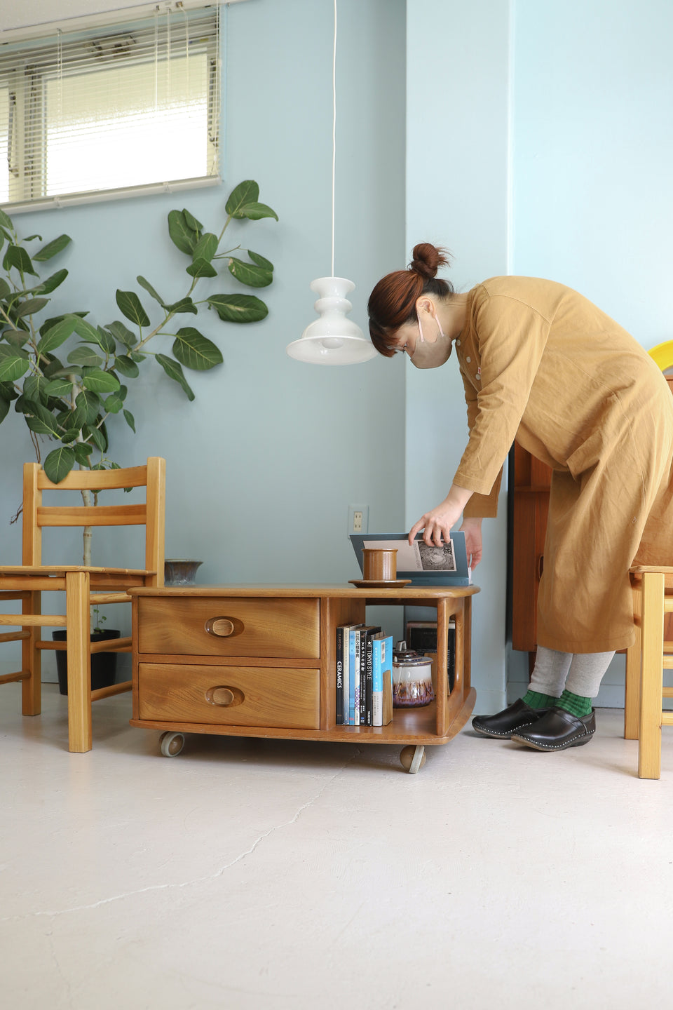 UK Vintage Ercol Pandora Coffee Table/イギリスヴィンテージ アーコール パンドラ コーヒーテーブル