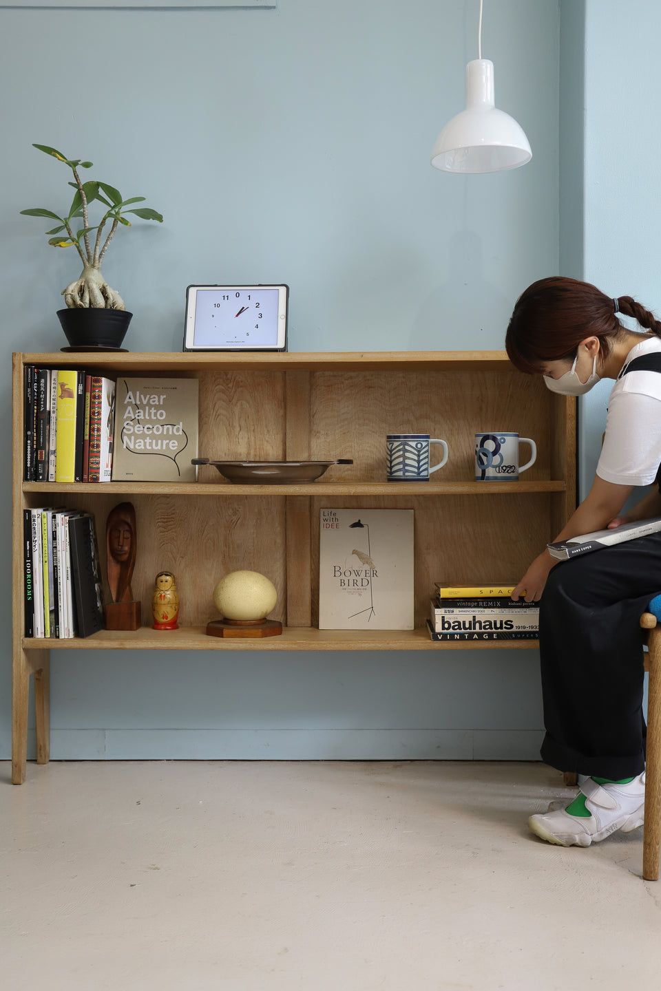 Wooden Book Shelf Japanese Vintage/ジャパンヴィンテージ 木製 ブックシェルフ 本棚 レトロモダン