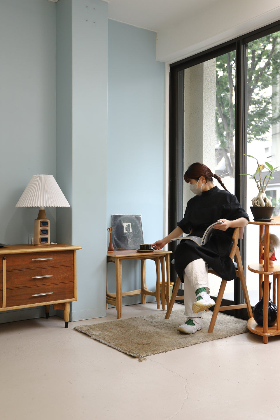 UK Vintage Nesting Table/イギリスヴィンテージ ネストテーブル サイドテーブル チーク材