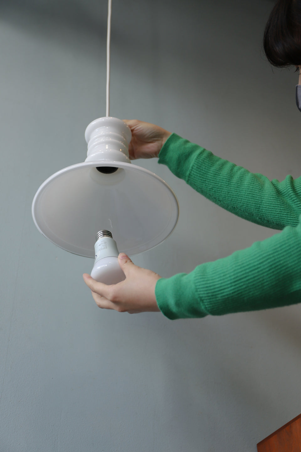 Vintage Holmegaard Pendant Light Apoteker Danish Modern/デンマークヴィンテージ ホルムガード ペンダントライト シセ・ヴェアナー