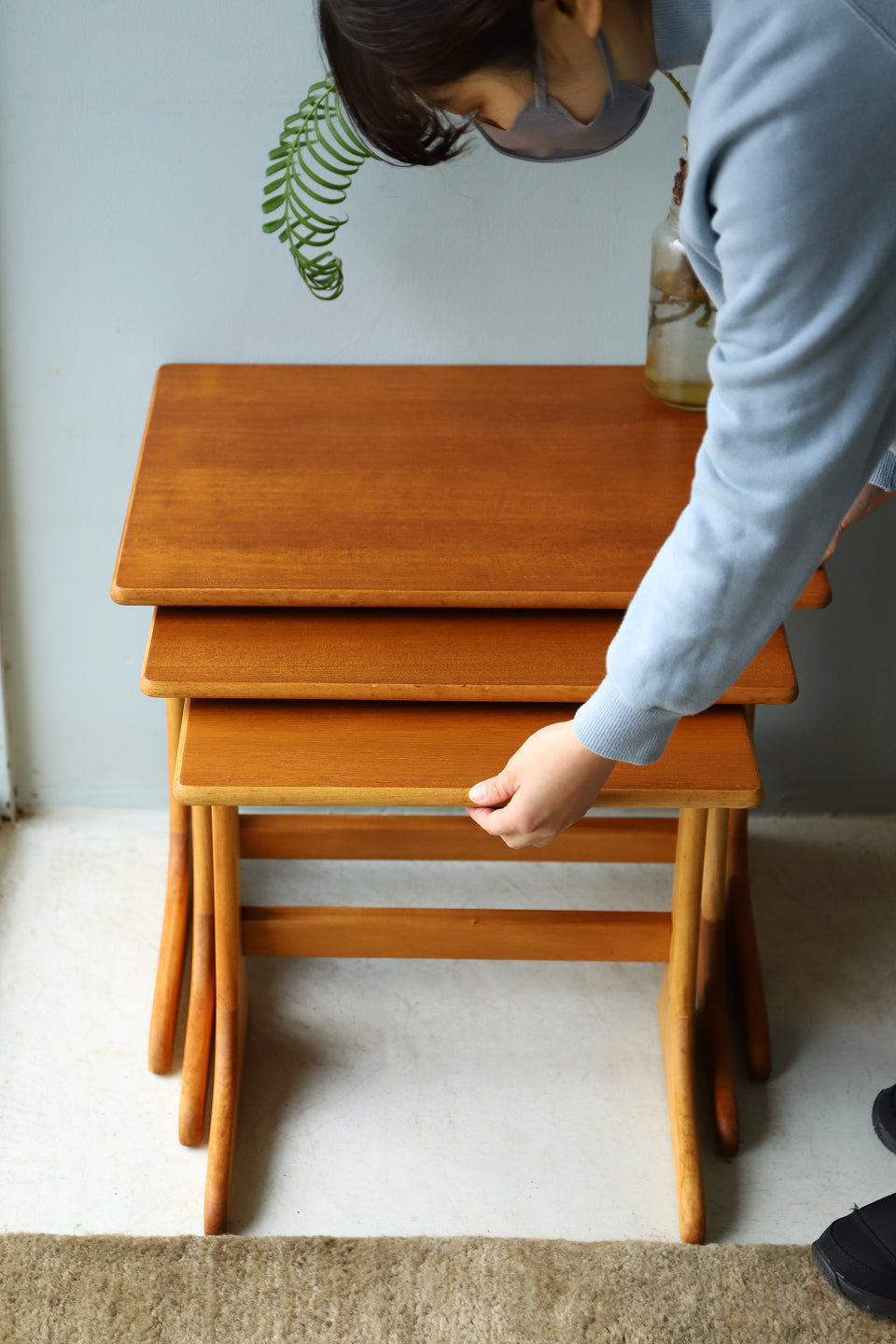 G-PLAN Nesting Table Victor Wilkins UK Vintage/イギリスヴィンテージ ジープラン ネストテーブル サイドテーブル