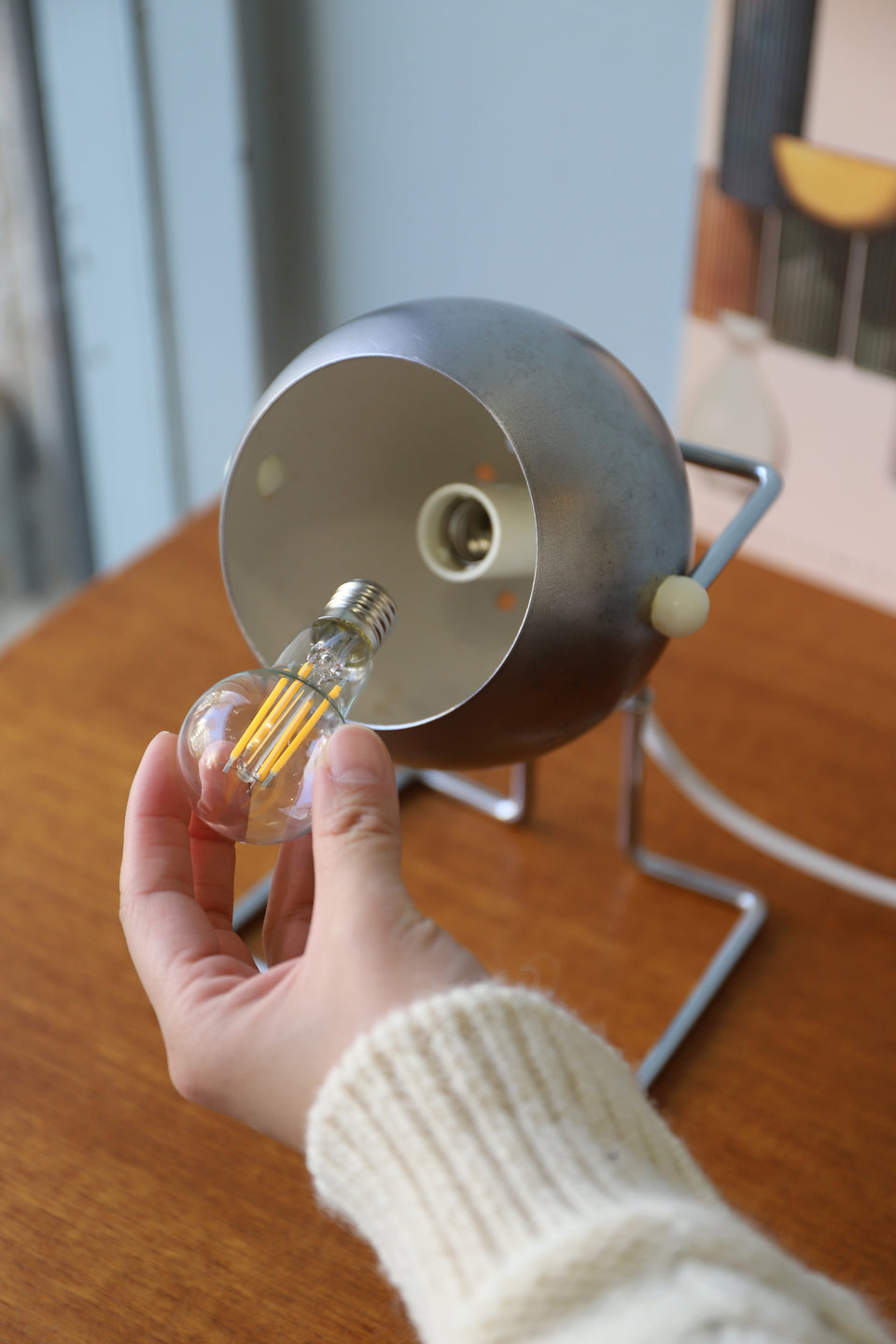 Abo Randers Ball Stat Table Lamp Danish Vintage/デンマークヴィンテージ テーブルランプ アボランダース 照明 北欧インテリア