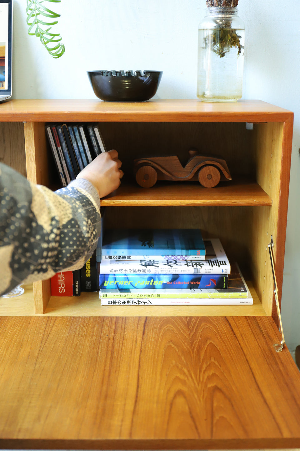 HG Møbler Small Cabinet Teakwood Danish Vintage/デンマークヴィンテージ スモールキャビネット テレビボード 北欧インテリア