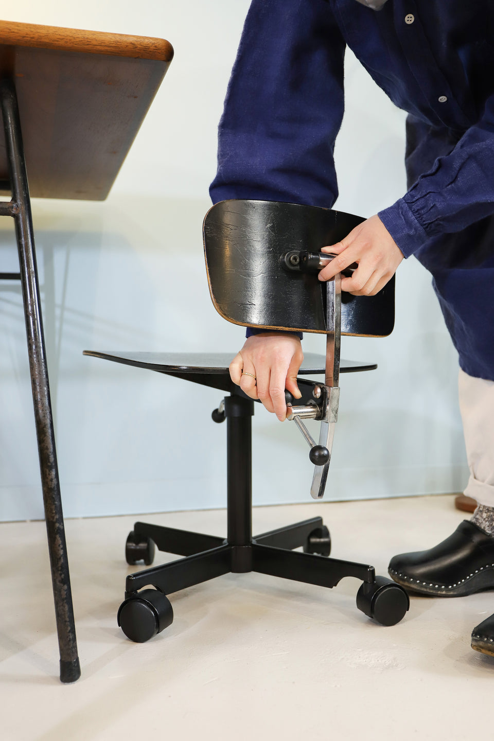 Vintage KEVI Chair mini Jørgen Rasmussen/ケヴィチェア ミニ キャスターチェア デンマークヴィンテージ 北欧家具