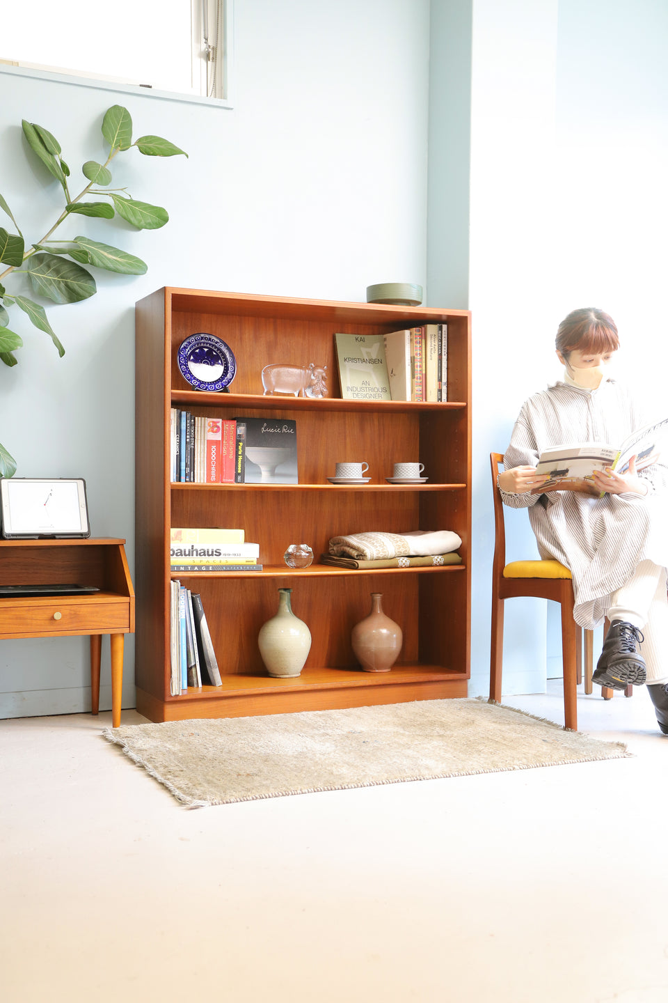 Søborg Møbler Børge Mogensen Teakwood Bookcase/ソボーモブラー ボーエ・モーエンセン ブックケース 本棚 デンマークヴィンテージ