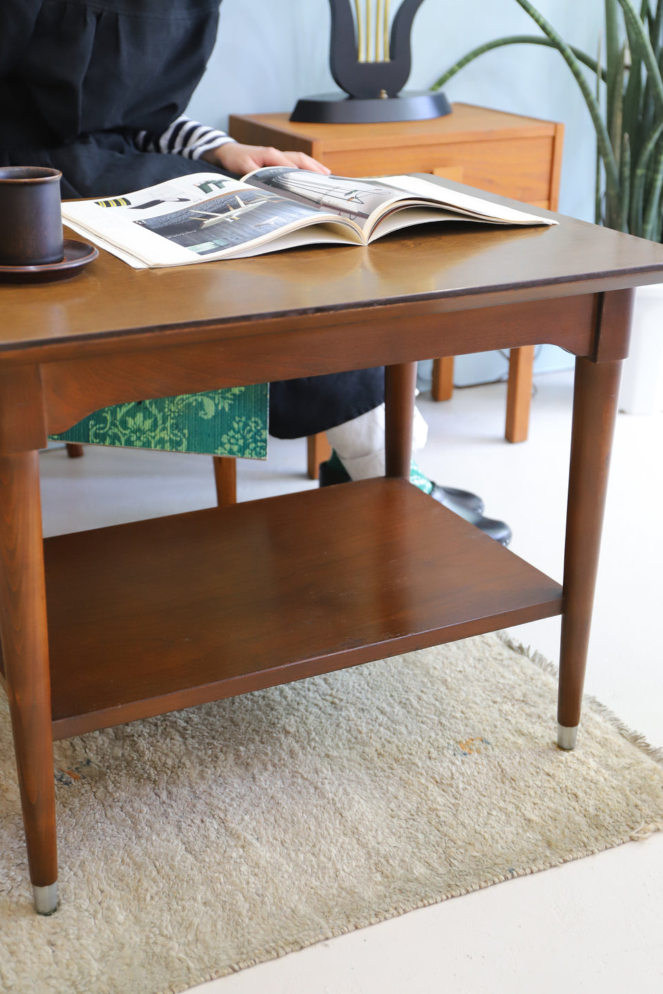 US Vintage B.P.JOHN FURNITURE Side Table/アメリカヴィンテージ サイドテーブル ミッドセンチュリー レトロモダン