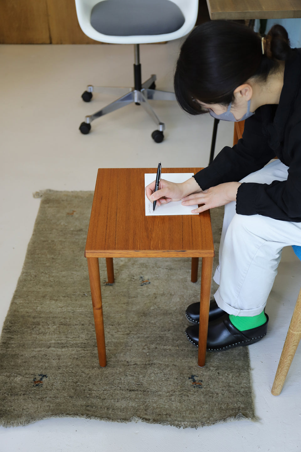 Danish Vintage Nesting Table Side Table/デンマークヴィンテージ ネストテーブル チーク材 サイドテーブル 北欧家具