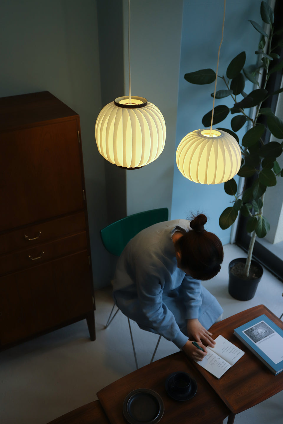 Danish Vintage Hoyrup Pendant Light/デンマークヴィンテージ ハイラップ ペンダントライト プラスチック 北欧インテリア