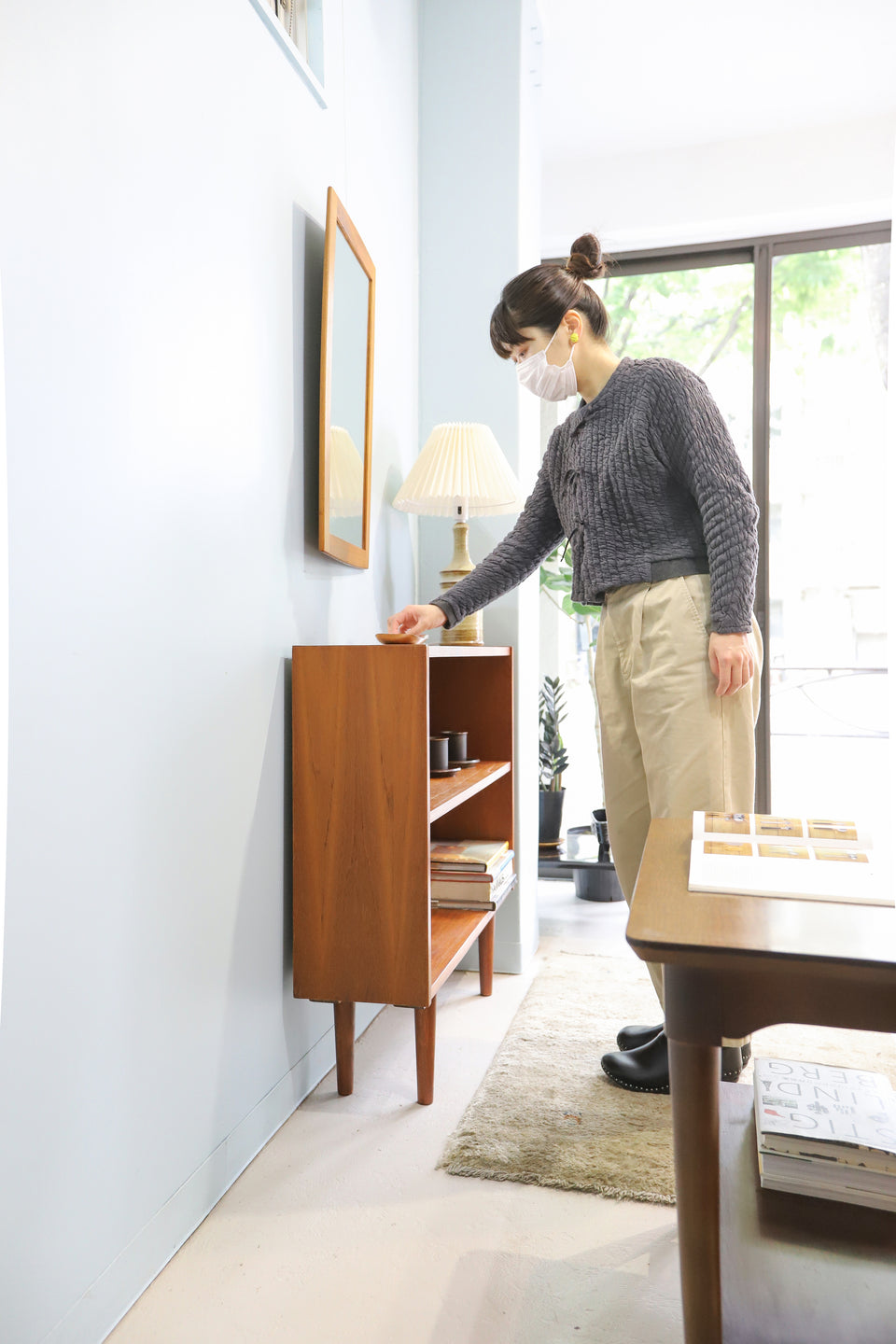 Teakwood Bookcase Danish Vintage/デンマークヴィンテージ ブックケース チーク材 本棚のコピー
