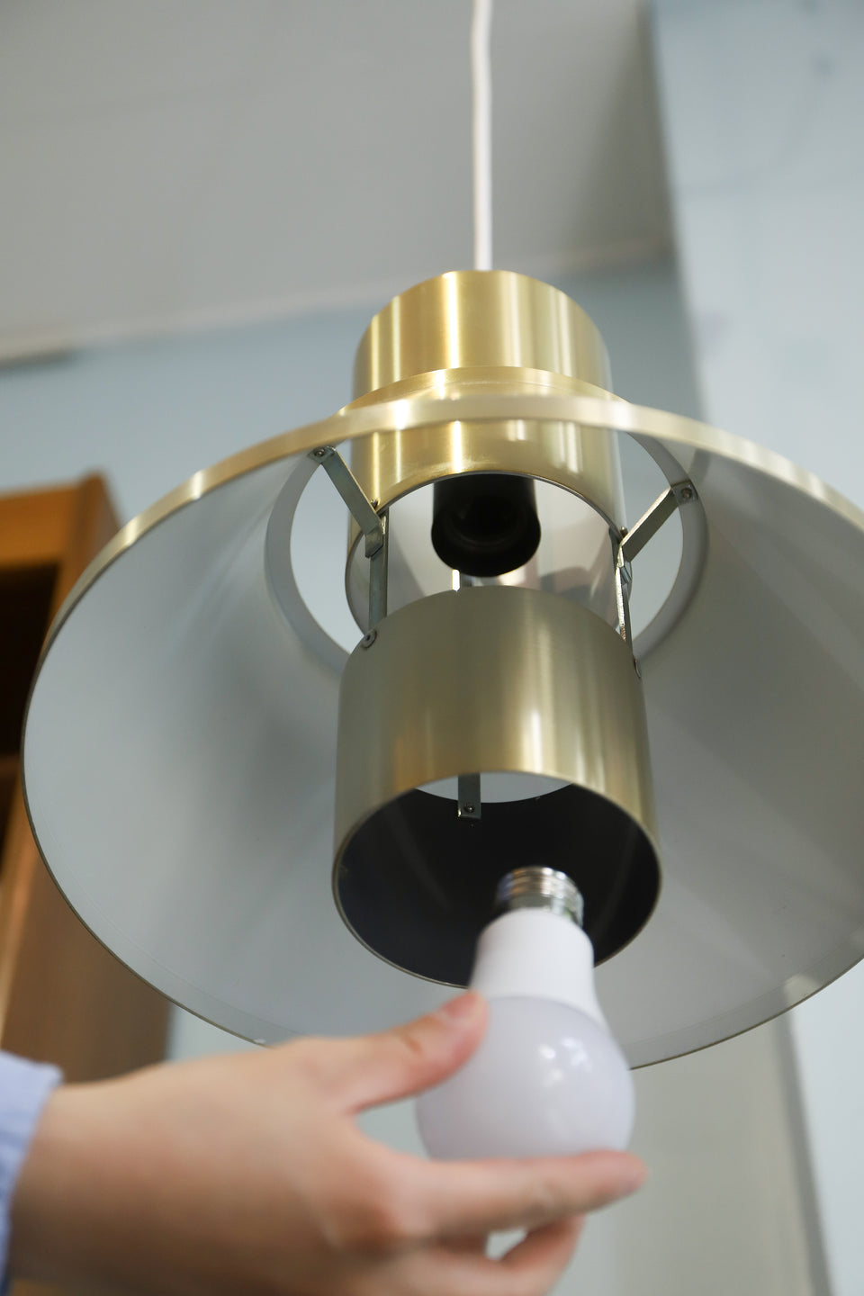 Danish Vintage Fog&Mørup Pendant Light Life Gold/デンマークヴィンテージ フォグ&モーラップ ペンダントライト 北欧インテリア