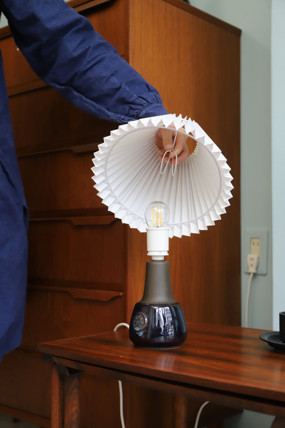 Danish Vintage Søholm Table Lamp Model 1004 Maria Philippi/スーホルム テーブルランプ デンマークヴィンテージ 間接照明 北欧インテリア