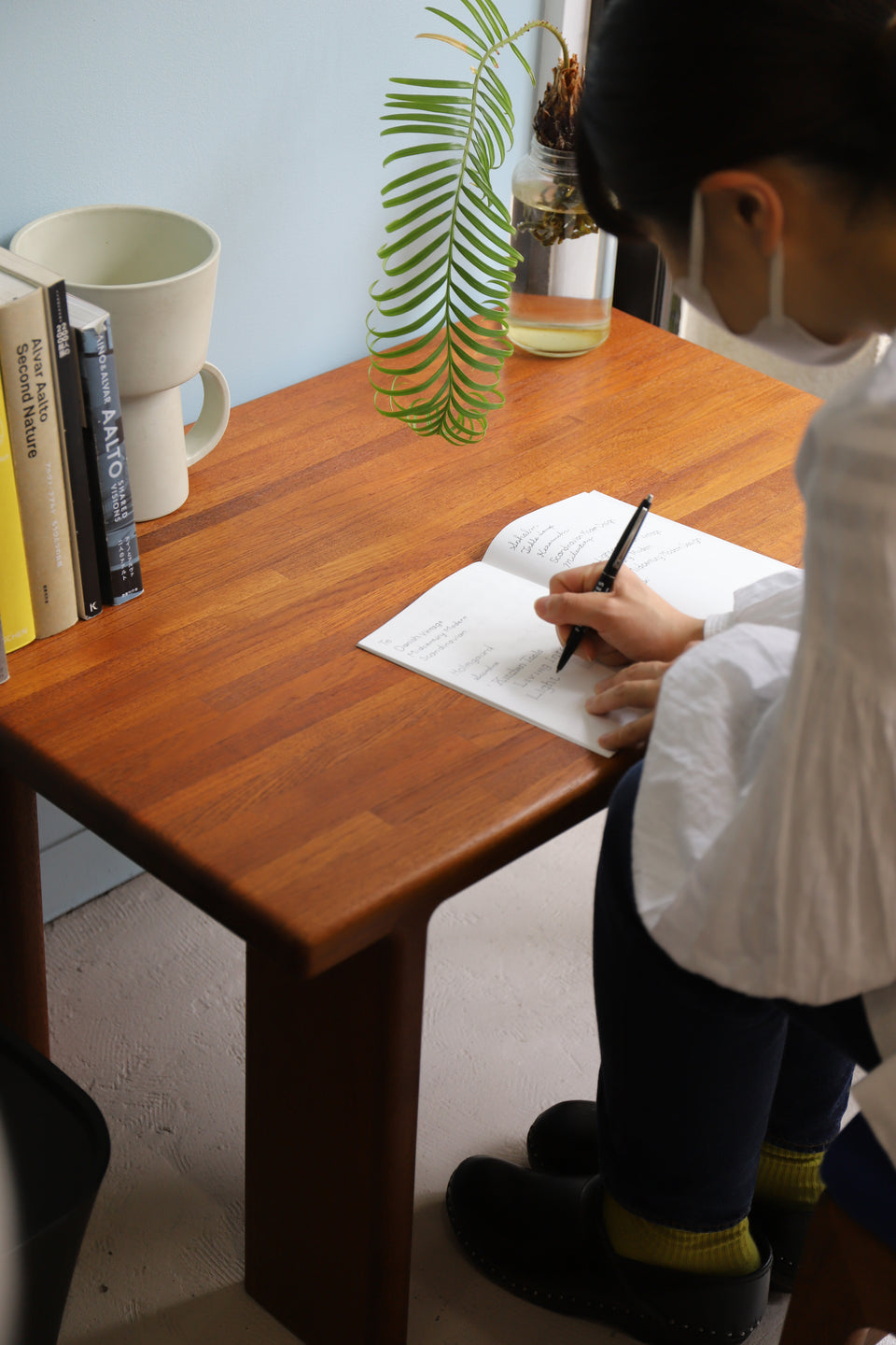 Japanese Vintage Teakwood Center Table/ジャパンヴィンテージ センターテーブル チーク集成材 サイドテーブル