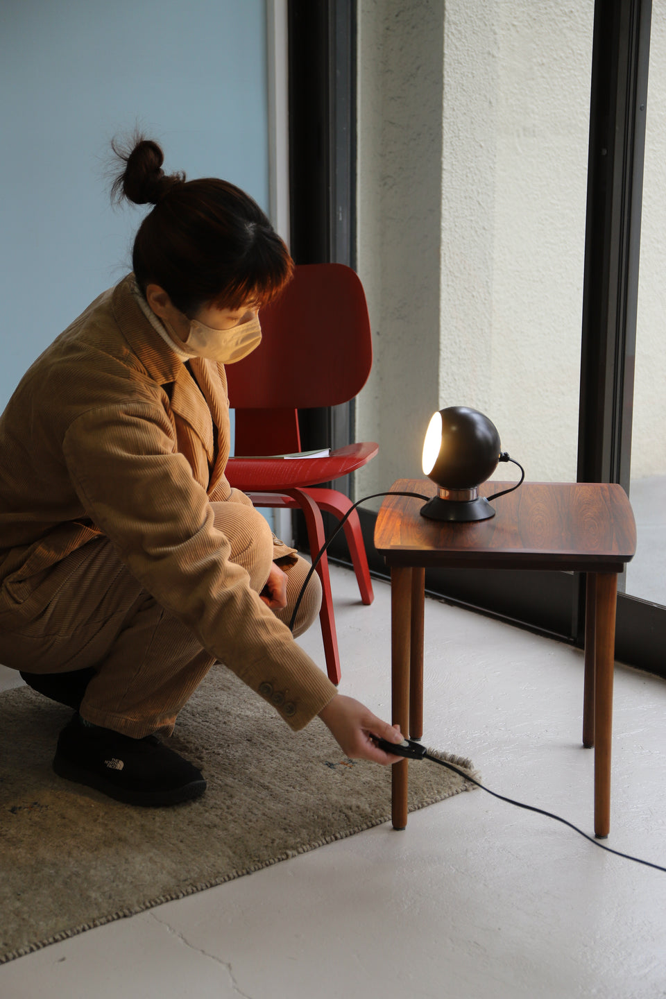 Danish Vintage Abo Randers Magnet Ball Lamp/デンマークヴィンテージ アボランダース ボールランプ ウォールランプ 間接照明 北欧インテリア