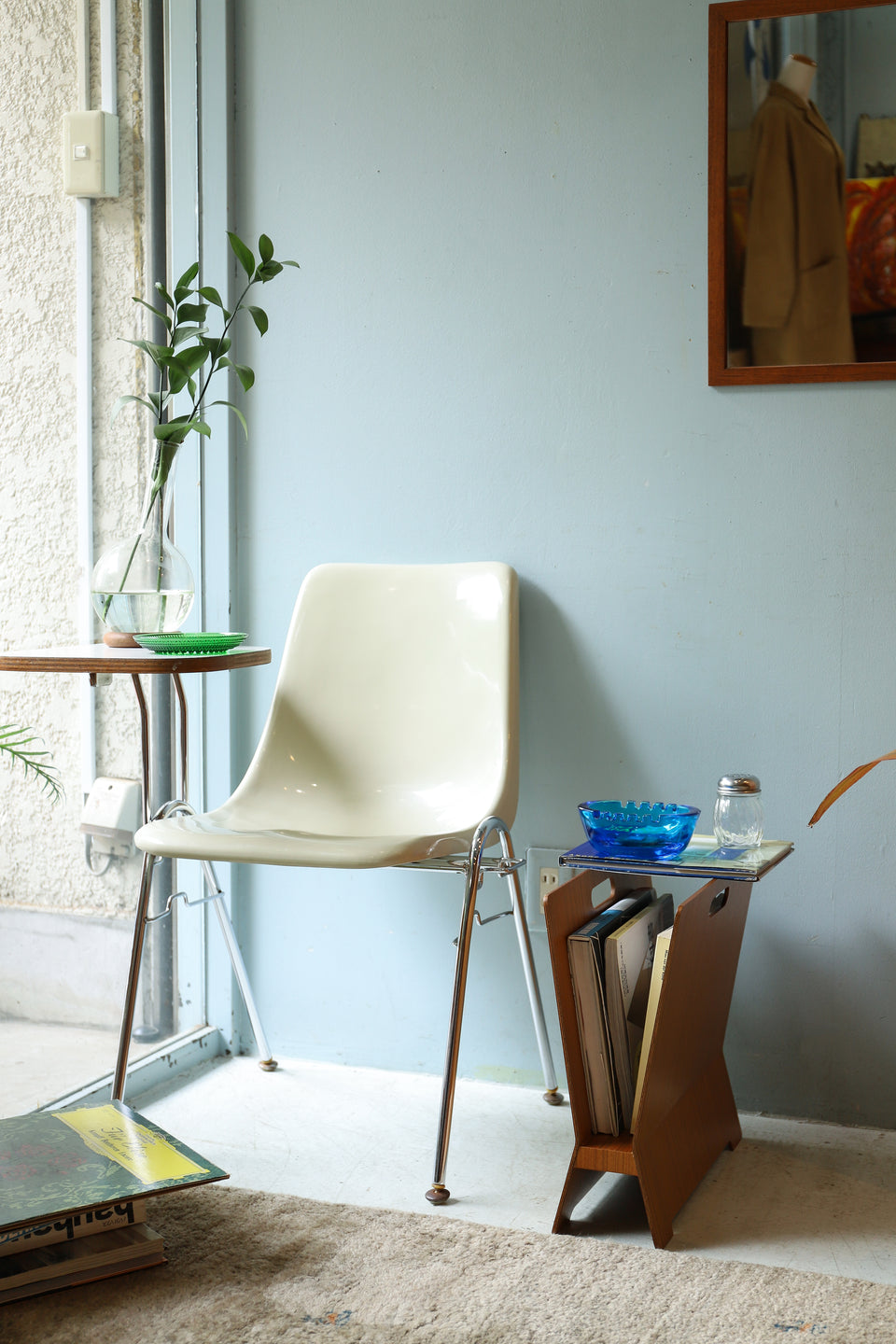 SAITO WOOD Magazine Rack /サイトーウッド マガジンラック チークグレイン