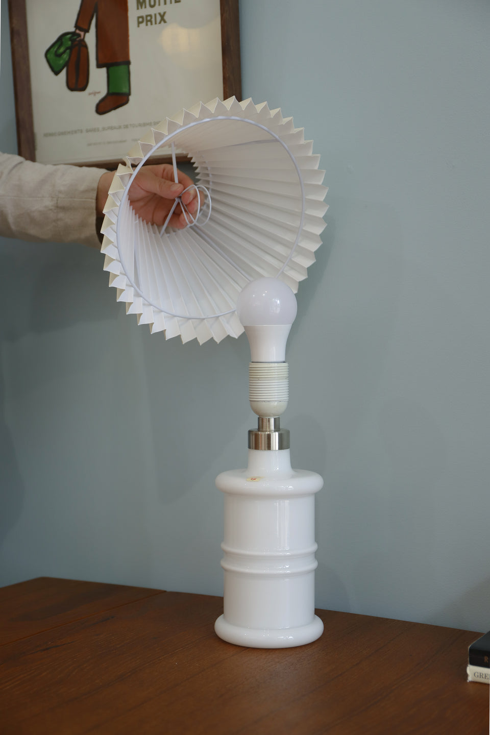 Danish Vintage Holmegaard Table Lamp Apoteker Sidse Werner Medium/ホルムガード テーブルランプ シセ・ヴェアナー 間接照明 北欧インテリア