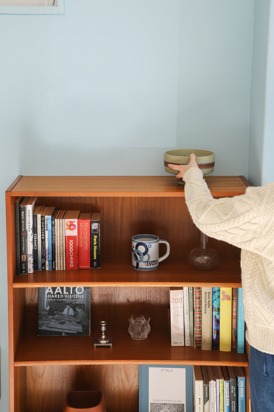 Danish Vintage Teakwood Bookcase/デンマークヴィンテージ ブックケース 本棚 チーク材 収納 北欧家具