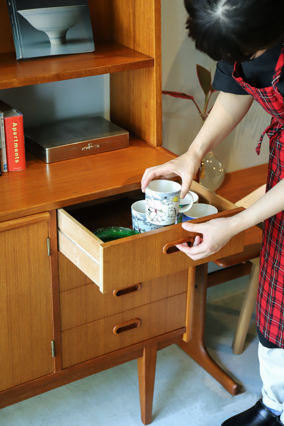 Swedish Vintage Bookcase Desk/スウェーデンヴィンテージ ブックケース デスク