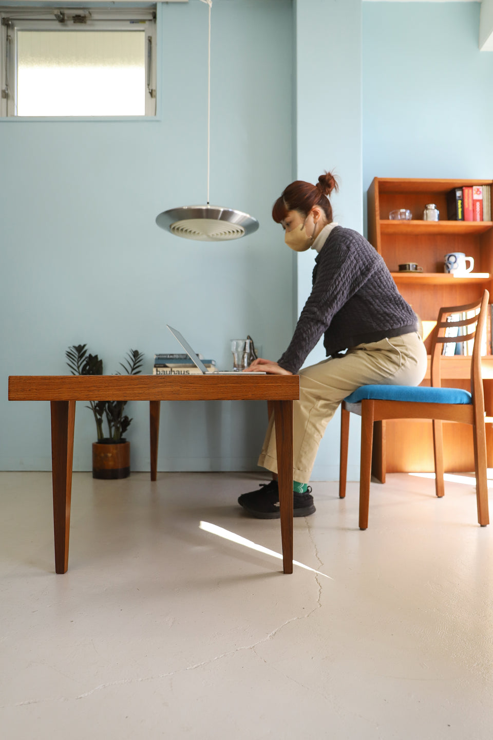 Haslev×Royal Copenhagen Rosewood Coffee Table/ハスレヴ×ロイヤルコペンハーゲン コーヒーテーブル ローズウッド タイルトップ