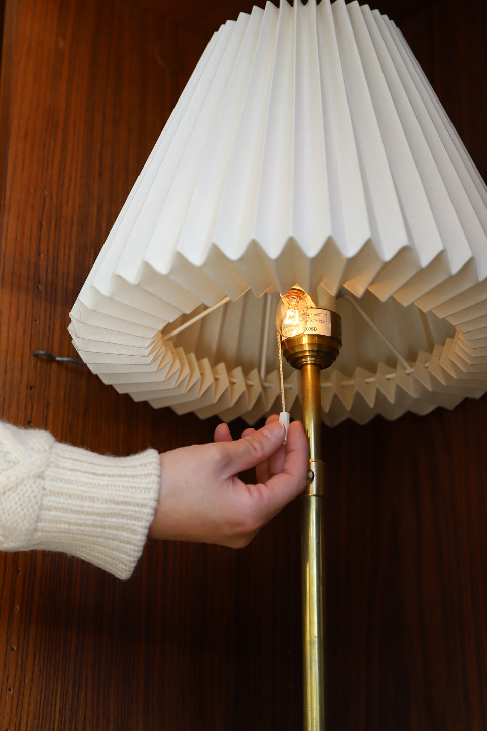 flame Blass Stand Table Lamp/フレイム テーブルランプ 真鍮 スタンドライト 間接照明