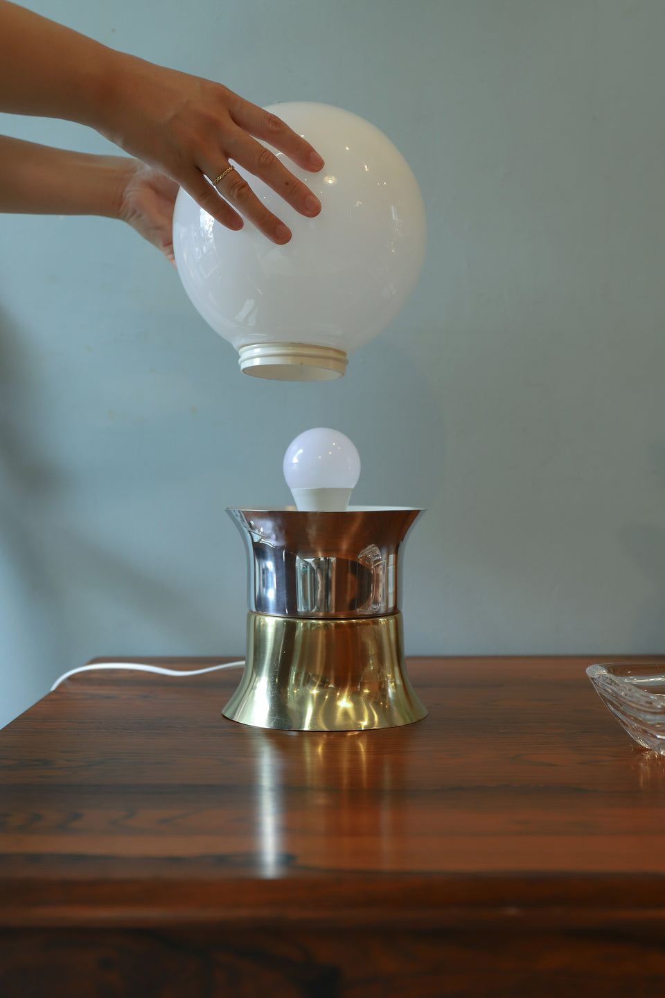 Swedish Vintage Table Lamp Hemi Klot 2/スウェーデンヴィンテージ テーブルランプ ヘミクロット