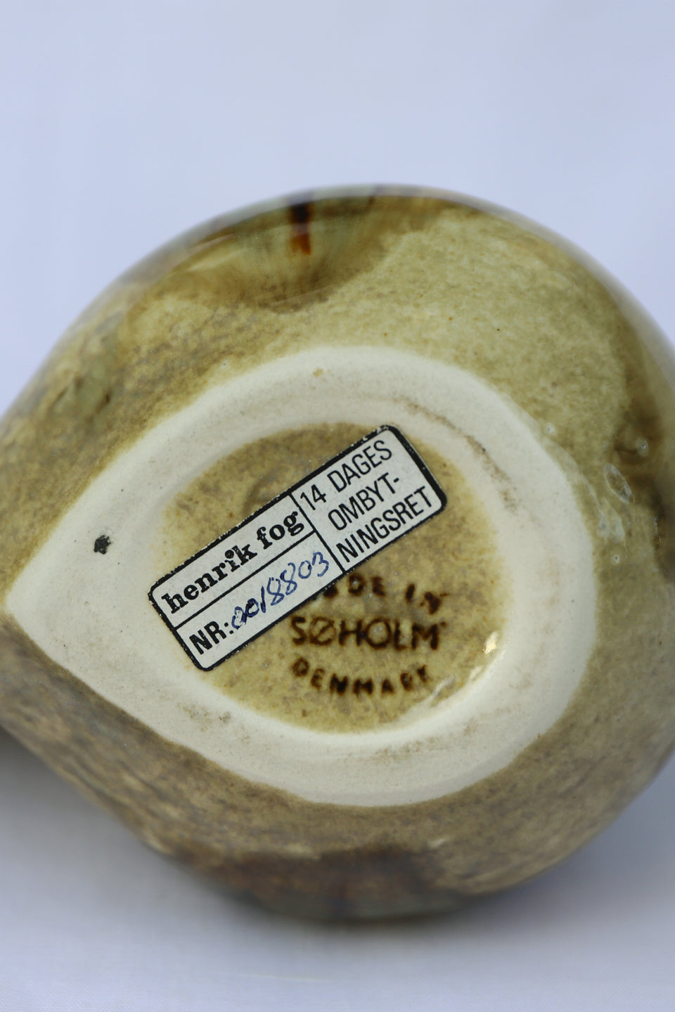 Danish Vintage Søholm Figurine Hen Joseph Simon/デンマークヴィンテージ スーホルム 雌鳥 置物 オブジェ ジョセフ・シモン 北欧インテリア