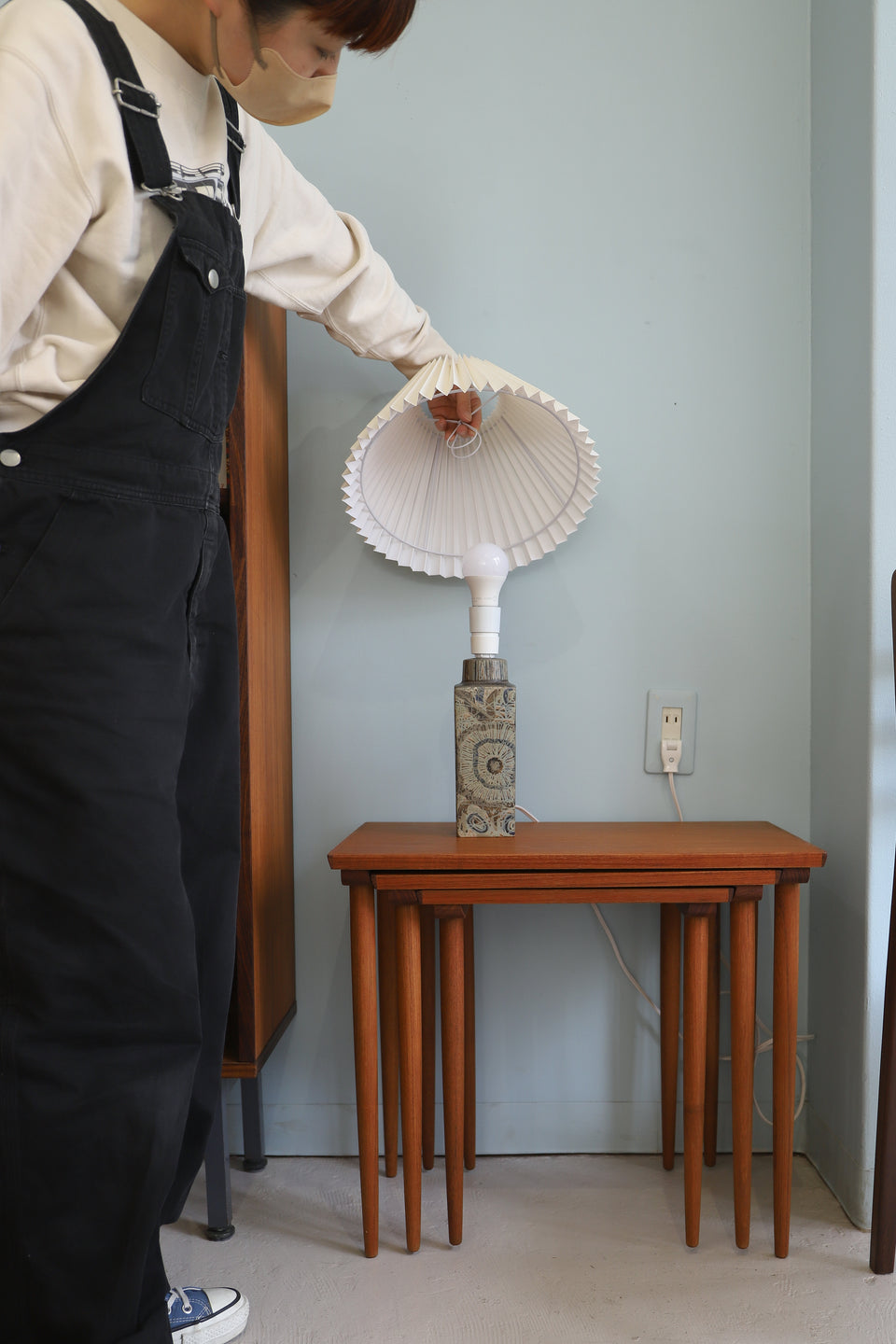 Royal Copenhagen Baca Table Lamp Nils Thorsson Danish Vintage/デンマークヴィンテージ ロイヤルコペンハーゲン バッカ テーブルランプ ニルス・トーソン 北欧インテリア