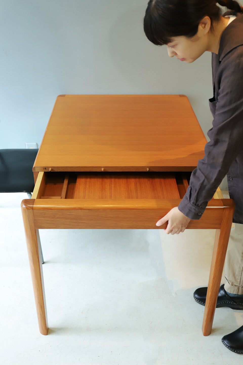 Japanese Vintage Aobayashi Seisakujo Extension Dining Table/ジャパンヴィンテージ 青林製作所 エクステンションダイニングテーブル