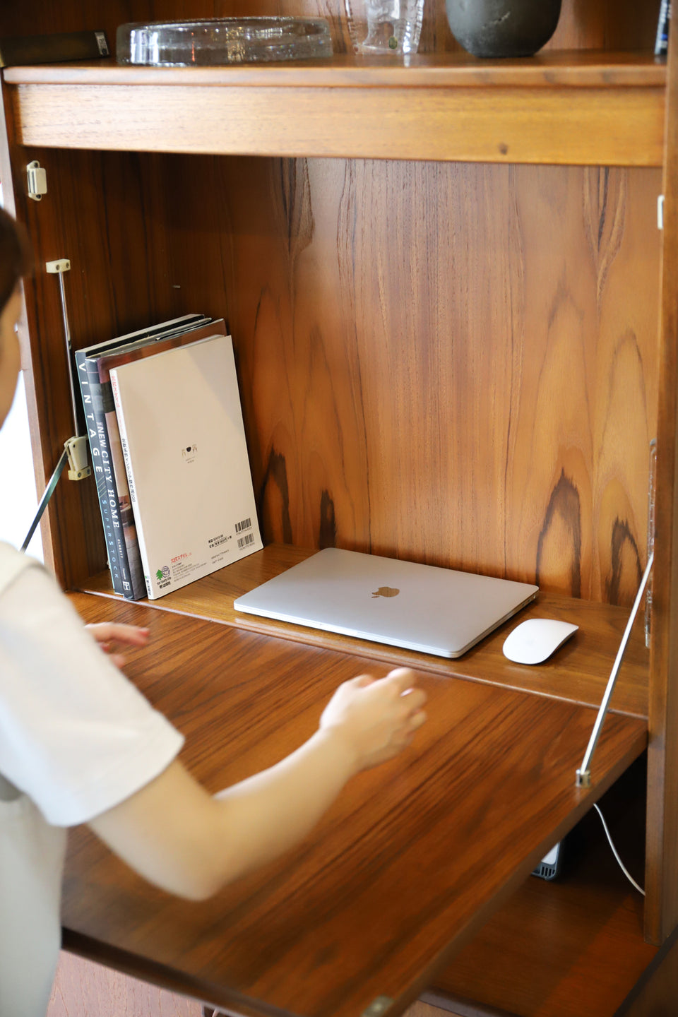 UK Vintage G-PLAN Fresco Writing Cabinet/イギリスヴィンテージ ジープラン フレスコ ライティングキャビネット ミッドセンチュリー モダン