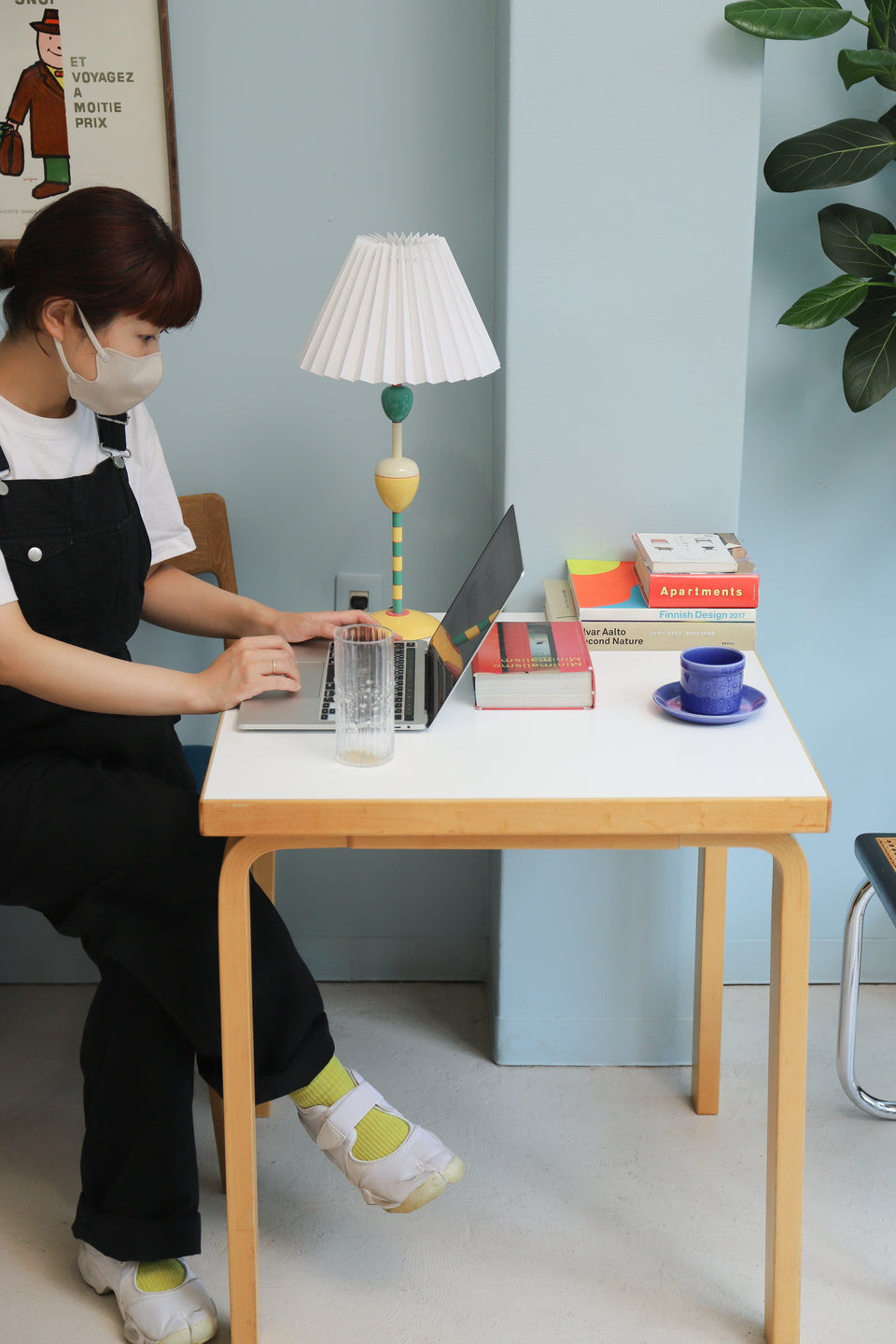 Finnish Vintage artek Table Alvar Aalto/フィンランドヴィンテージ アルテック テーブル デスク アルヴァ・アアルト 北欧家具