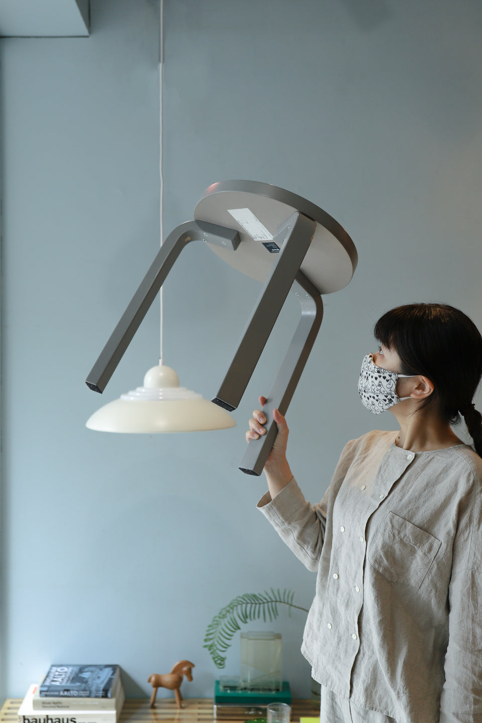artek Stool60 Alvar Aalto Gray/スツール60 アルヴァ・アアルト グレー アルテック75周年アニバーサリーカラー