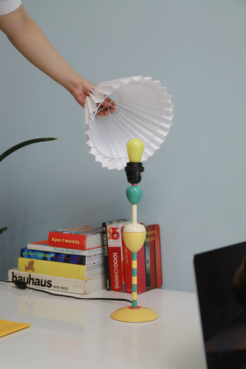 Olivier Villatte Table Lamp Postmodern Design/テーブルランプ ポストモダン フランス製 スタジオライン 間接照明