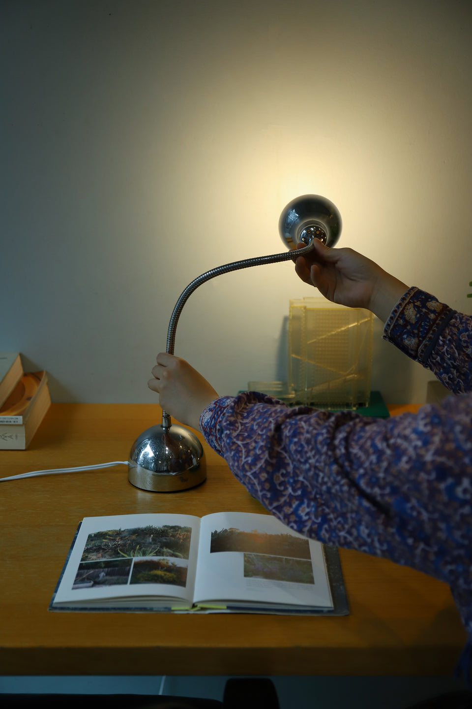 Industrial Vintage Gooseneck Table Lamp/ヴィンテージ グースネック デスクランプ インダストリアル