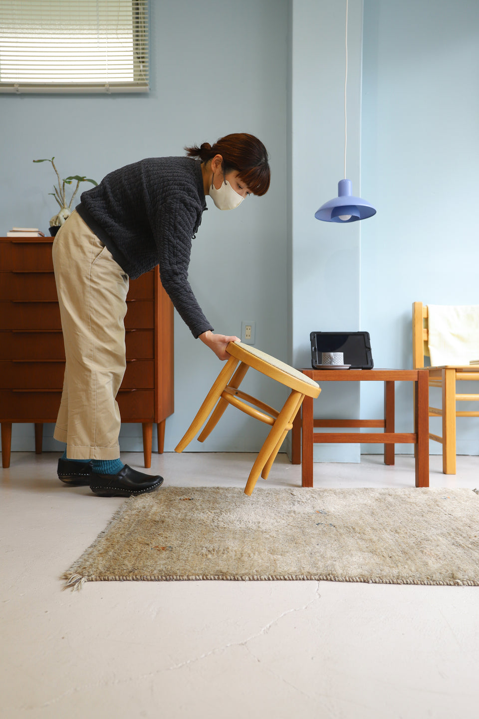 Akita Mokko Bentwood Stool No.209/秋田木工 スツール 曲木 ブナ材 ナチュラル 椅子