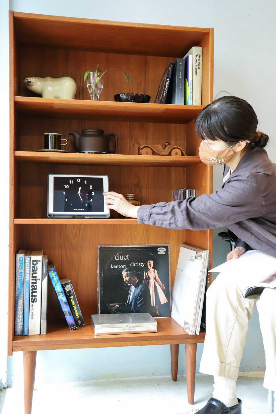 Teakwood Bookcase Danish Vintage/デンマークヴィンテージ ブックケース チーク材 本棚
