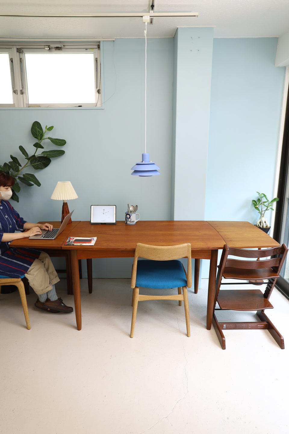 Extension Dining Table Danish Vintage/デンマークヴィンテージ エクステンション ダイニングテーブル 北欧家具